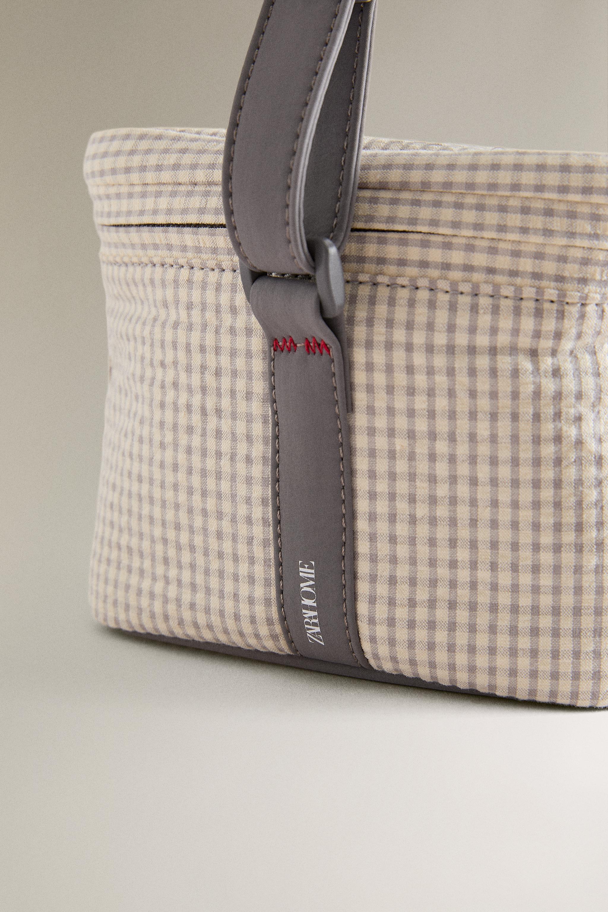 GINGHAM CHECK THERMAL LUNCH BOX